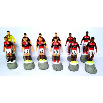 Subbuteo Andrew Table Soccer Flamengo 2020-21 kit only 12 players no bases no box